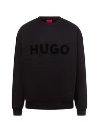 Sweatshirt 'Dinex' schwarz / schwarzmeliert