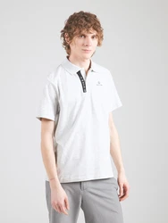 Bogner Fire + Ice Poloshirt 'Ramon 3' hellgrau/dunkelgrau/schwarz
