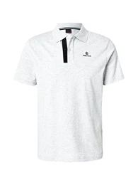 Poloshirt 'RAMON3' hellgrau / dunkelgrau / schwarz