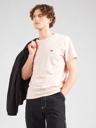 LEVI'S T-Shirt Original Housemark Tee rot/wollweiß