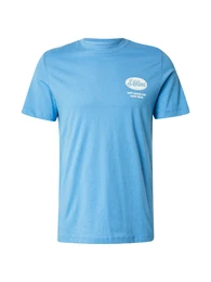 T-Shirt hellblau / wei