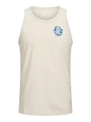 JACK & JONES Top 'JJONE' beige/blau
