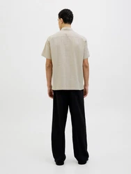 Jack & Jones Premium Hemd JPRCCEASTON grau/beige