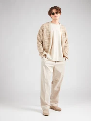 BOSS GREEN T-Shirt Tee 10 mit Rundhalsausschnitt beige