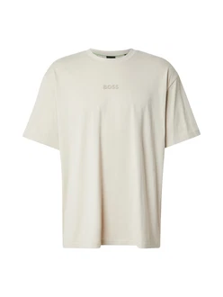 BOSS GREEN T-Shirt Tee 10 mit Rundhalsausschnitt beige BOSS GREEN T-Shirt Tee 10 mit Rundhalsausschnitt beige