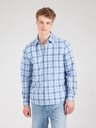 s.Oliver Hemd hellblau/dunkelblau