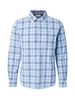 s.Oliver Hemd hellblau/dunkelblau