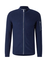 Strickjacke navy