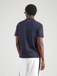 Hackett London T-Shirt navy / pastellblau / weiß