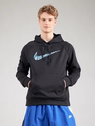 NIKE Sportsweatshirt aqua/schwarz/weiß