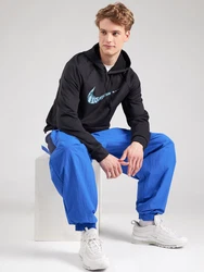 NIKE Sportsweatshirt aqua/schwarz/weiß