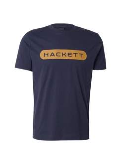 Hackett London T-Shirt navy/honig