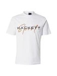 Hackett London T-Shirt navy/braun/weiß