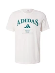 ADIDAS PERFORMANCE Sportshirt 'HRTG' smaragd / weiß