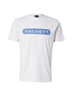 Hackett London T-Shirt hellblau/weiß