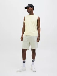 JACK & JONES 'JORVesterbro' hellbeige/weiß