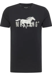 T-Shirt 'Austin' schwarz / wei
