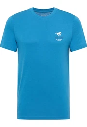T-Shirt 'AUSTIN' royalblau / schwarz / wei