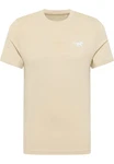MUSTANG T-Shirt AUSTIN beige/weiß