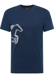 T-Shirt 'AUSTIN' marine / wei