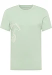 MUSTANG T-Shirt 'AUSTIN' pastellgrn/offwhite