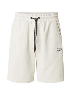 JACK & JONES Hose Shorts JPSTKANE MATTY ecru / schwarz JACK & JONES Hose Shorts JPSTKANE MATTY ecru / schwarz