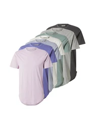 Only & Sons T-Shirt 'Matt' beige/grau/graumeliert/grn/lila/violettblau/schwarz