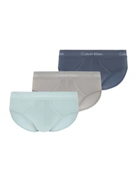 Slip trkis / dunkelblau / grau