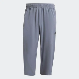 ADIDAS PERFORMANCE Sporthose 'Essentials' grau/schwarz