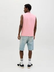 JACK & JONES 'JORVesterbro' hellpink/weiß