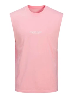 JACK & JONES 'JORVesterbro' hellpink/weiß