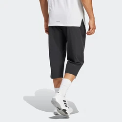 ADIDAS PERFORMANCE Sporthose 'Essentials' schwarz / weiß