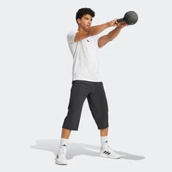 ADIDAS PERFORMANCE Sporthose 'Essentials' schwarz / weiß