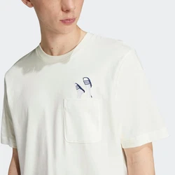 ADIDAS SPORTSWEAR Funktionsshirt 'Lounge Slides' weiß