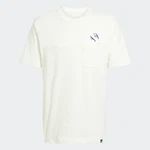 ADIDAS SPORTSWEAR Funktionsshirt 'Lounge Slides' weiß ADIDAS SPORTSWEAR Funktionsshirt 'Lounge Slides' weiß