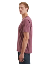 Marc O'Polo T-Shirt lila/weiß