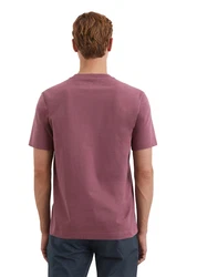 Marc O'Polo T-Shirt lila/weiß