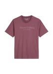 Marc O'Polo T-Shirt lila/weiß