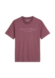 Marc O'Polo T-Shirt lila/weiß