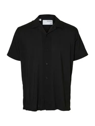SELECTED HOMME Hemd Regair schwarz