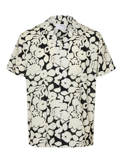 SELECTED HOMME Hemd Regair schwarz/weiß SELECTED HOMME Hemd Regair schwarz/weiß