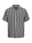 Jack & Jones Plus Hemd JORCOBA beige/marine/weiß
