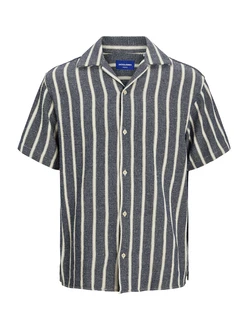 Jack & Jones Plus Hemd JORCOBA beige/marine/weiß Jack & Jones Plus Hemd JORCOBA beige/marine/weiß