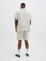 Jack & Jones Plus Hemd JORCOBA navy / pastellgrn / weiß