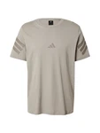 adidas Funktionsshirt Kurzarmshirt M FI 3S REG T beige/dunkelbeige