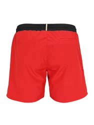 BOSS Badeshorts Starfish rot/schwarz/weiß