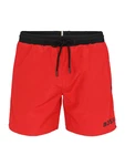 BOSS Badeshorts Starfish rot/schwarz/weiß