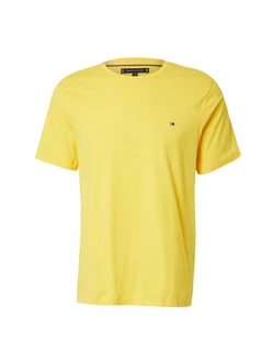 TOMMY HILFIGER T-Shirt 'Ess Seasonal' dunkelgelb TOMMY HILFIGER T-Shirt 'Ess Seasonal' dunkelgelb