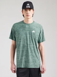 ADIDAS PERFORMANCE Sportshirt 'Essentials' grn/offwhite
