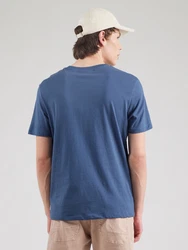 Ben Sherman T-Shirt marineblau/orange/weiß